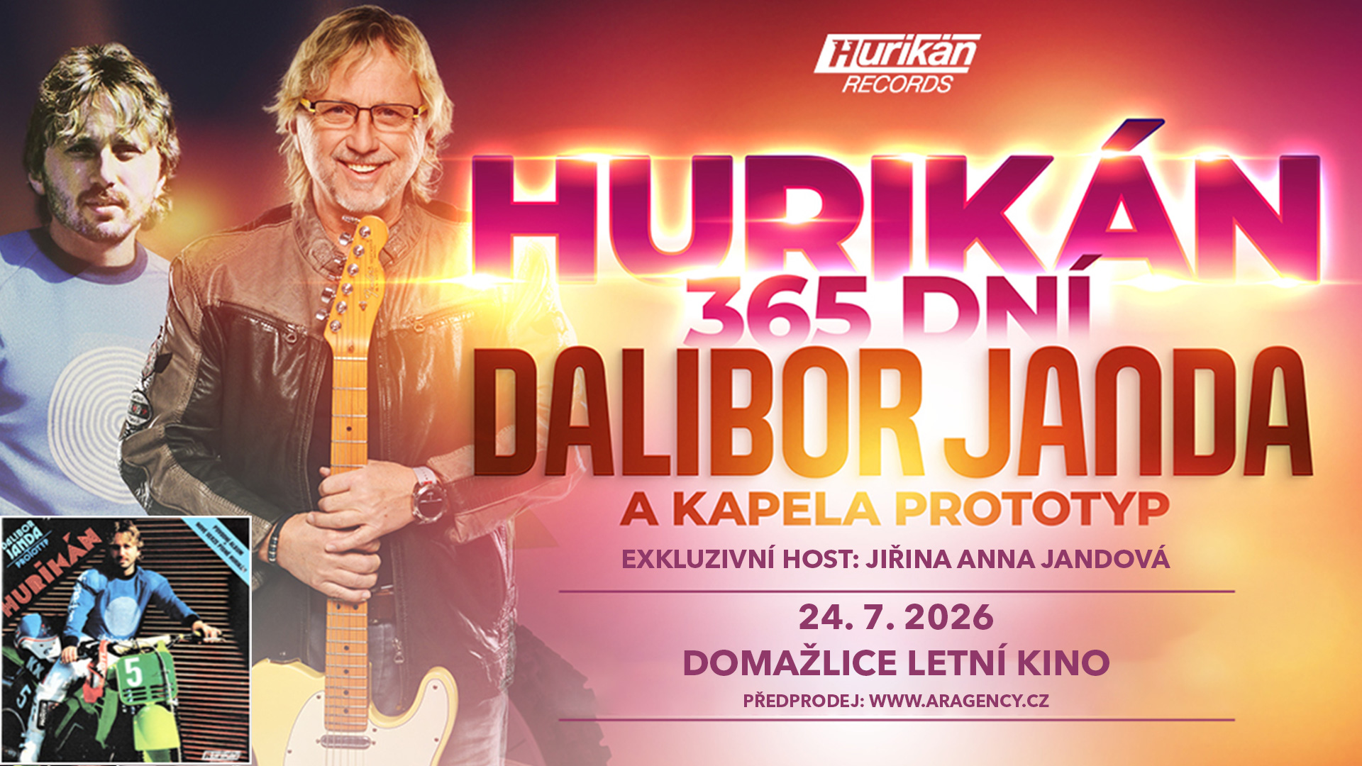 DALIBOR JANDA - DOMAŽLICE - LETNÍ KINO
